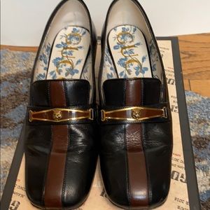 Gucci Loafer Pump - black/brown - 36EU / 6US